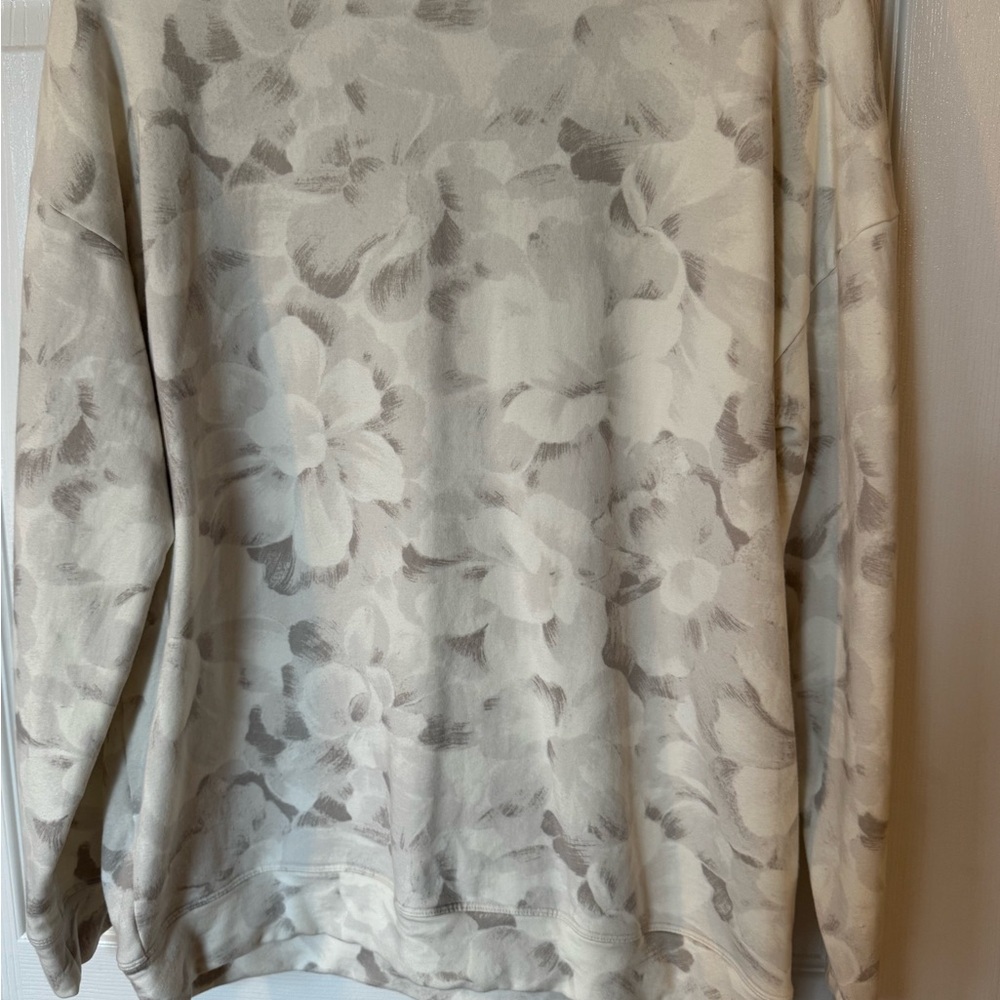 Athleta Floral Sweatshirt - Balance Printed Pullover